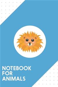 Notebook for Animals