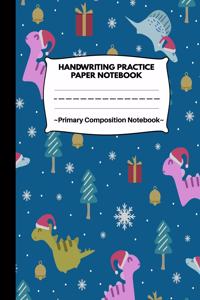 Handwriting Practice Paper Notebook Primary Composition Notebook