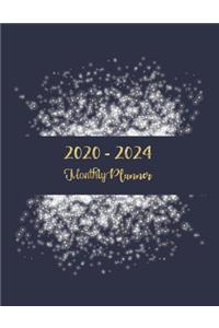 2020-2024 Monthly Planner