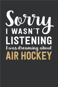 I was Dreaming about Air Hockey