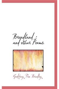 Broadland: And Other Poems
