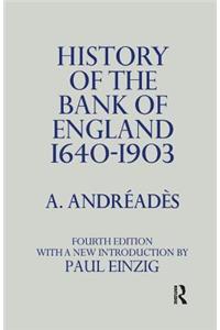 History of the Bank of England