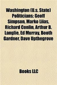 Washington (U.S. State) Politician Introduction