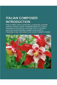 Italian Composer Introduction