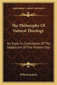 Philosophy of Natural Theology