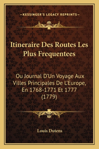 Itineraire Des Routes Les Plus Frequentees