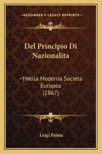 Del Principio Di Nazionalita