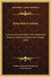 Rome Rule In Ireland