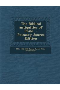 The Biblical Antiquities of Philo