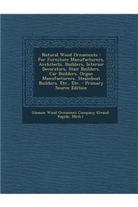 Natural Wood Ornaments