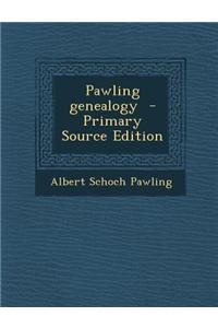 Pawling Genealogy