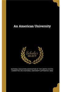 An American University