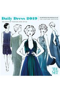 Daily Dress 2019 Wall Calendar