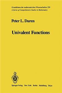 Univalent Functions