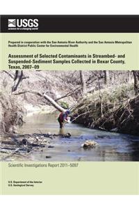 Assessment of Selected Contaminants in Streambed- and Suspended-Sediment Samples Collected in Bexar County, Texas, 2007?09