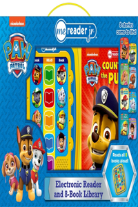 Nickelodeon PAW Patrol: Me Reader Jr Electronic Reader and 8-Book Library Sound Book Set