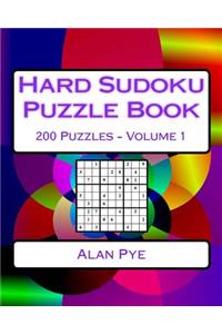 Hard Sudoku Puzzle Book Volume 1