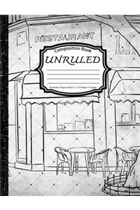 Unruled Composition Book