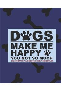 Dogs Make Me Happy