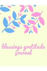 Blessings Gratitude Journal