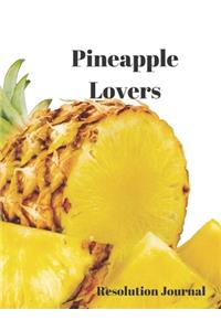 Pineapple Lovers Resolution Journal