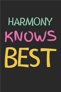 Harmony Knows Best