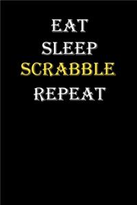 Eat, Sleep, Scrabble, Repeat Journal