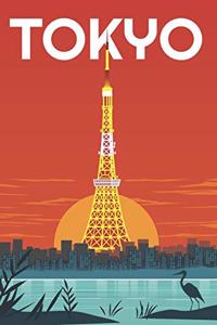 Tokyo Travel Notebook [Lined] [6x9] [110 pages]