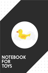 Notebook for Toys