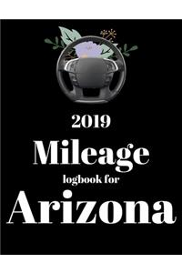 2019 Mileage log book for Arizona