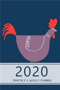 2020 Monthly & Weekly Planner