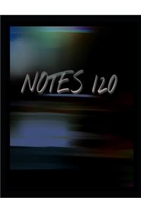 Notes 120: (8.5 x 11) Notebook