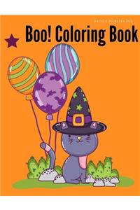 Boo! Coloring Book
