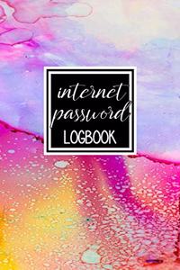 Internet Password Logbook