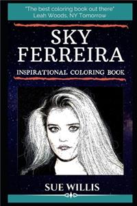 Sky Ferreira Inspirational Coloring Book