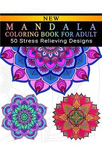 Mandala Coloring Book For Adult