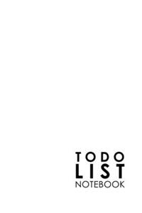 To Do List Notebook