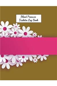 Blood Pressure Diabetes Log Book