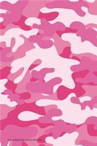 Camouflage Pink Journal Notebook