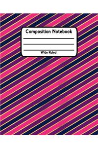 Composition Notebook Wide Ruled