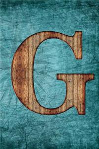 Monogrammed Notebook - G