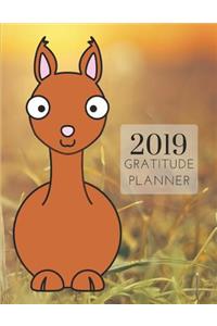 2019 Llama Gratitude Journal Daily Planner
