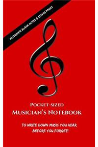 Pocket-Sized Musician's Notebook