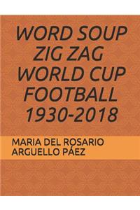 Word Soup Zig Zag - World Cup Football 1930-2018