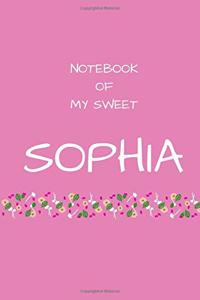 Notebook of my sweet Sophia