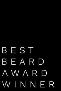 Best Beard Award Winner