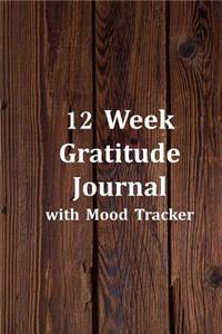 12 Week Gratitude Journal with Mood Tracker