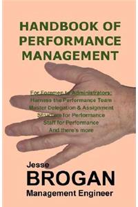 Handbook of Performance Management