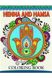 Henna and Hamsa Coloring Book