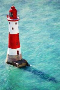 Beachy Head Lighthouse - Lined Notebook with Margins